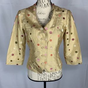 Spencer Jeremy Polk a dot blazer size 6